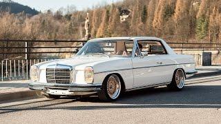 Mercedes w114 coupe 1970r engine m104 3.2l r6 Custom classic car