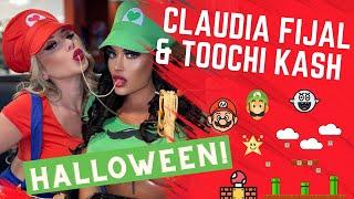 Claudia Fijal & Toochi Kash Get WILD and CRAZY in this Halloween Photoshoot