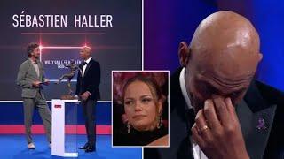 Sebastian Haller gives emotional speech after being named 2022 Best Striker at the Eredivisie Awards