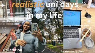 STUDY VLOG: library sess, dance rehersals, enjoying the last bits of fall season ️