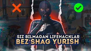 BEZ SHAG YURISH YANGICHA USULDA | SIZ BILMAGAN LIFEHACKLAR | WEIRD PUBG MOBILE