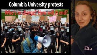 Columbia Uni and other student pro Palestine protests. US intervention in Middle East.  #tarot