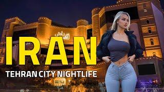 Tehran City NightLife!!  Night Walk In Center of TEHRAN | IRAN ایران