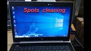 How to clean laptop display inside