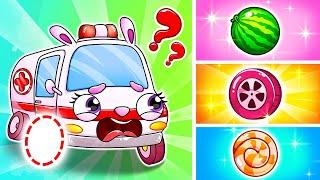 Ambulance Lost Wheel  Wheels On the Ambulance Song | YUM YUM - Funny Kids Songs