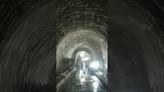 Working Inside a Railway Tunnel in Chardham Railway Project | #shorts