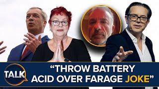 "Jo Brand Joked About Throwing Battery Acid Over Nigel Farage"
