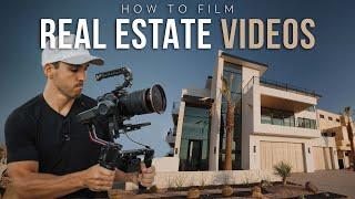 How to Film a Real Estate Videos // Canon EOS R5 C (8k 60fps RAW)