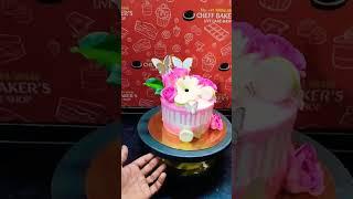 Butterfly cake. #shortvideo