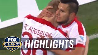 Martin Hinteregger's goal levels it for Augsburg | 2016-17 Bundesliga Highlights