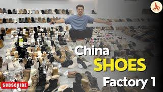 Exploring a Chinese Shoe Factory: Full Process & Showroom Walkthrough