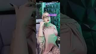 BIGO LIVE HOT JILBAB MAU GANTI MODEL KUCING