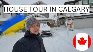 House Tour in Calgary by Ukrainian Realtor in Canada