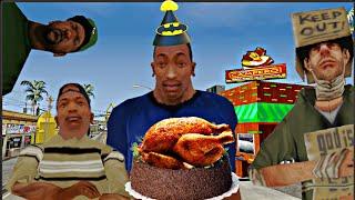 El cumpleaños atrasado de CJ - GTA San Andreas Loquendo.