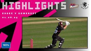 HIGHLIGHTS: Smeed leads Somerset to a dominant win over Essex