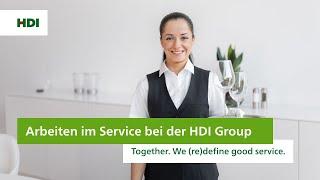 Arbeiten im Service bei der HDI Group