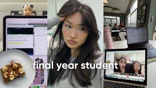 ️️BACK TO UNI | final semester, getting a routine, productive days [ University of Bristol ]