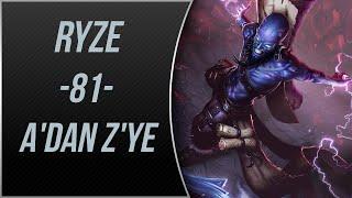 LoL | Ryze Oynanış | Gameplay | 60 FPS | A'dan Z'ye #81