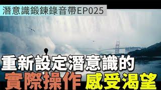 重設你的潛意識 | 實際操作實際感受 | 潛意識鍛鍊錄音帶EP025 | Efanlearning意凡能力