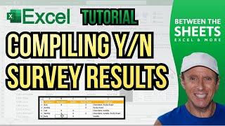 Compiling Yes/No Survey Results in Excel