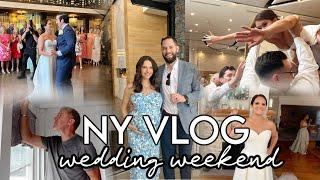 NY VLOG: wedding weekend! + getting ready to sell the house + last days on long island