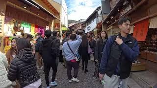 Higashiyama in Kyoto Japan Walking Tour | Kiyomizu-dera, Ninenzaka, Sannenzaka |JANUARY 2024