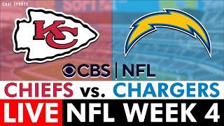 Chiefs vs. Chargers Live Streaming Scoreboard, Free Play-By-Play, Highlights, Boxscore | NFL Week 4