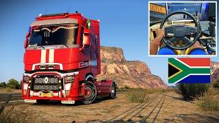 Cape Town to Miga South Africa - Euro Truck Simulator 2 - Moza DD TSW Truck Wheel