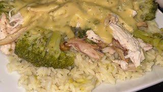 Budget Friendly Weeknight Dinner: Broccoli Cheese Chicken And Rice