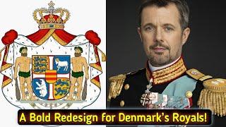 Denmark’s Royal Coat of Arms: A Bold Modern Redesign!