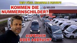 #1129 KOMMEN DIE NUMMERNSCHILDER? Umzug in PÖSSL ROADSTAR X, SPRINTER 4x4 | Klappt der Tour Start?