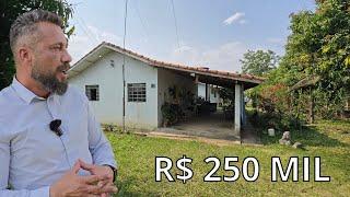 CHÁCARA COM CASA ÁGUA ARMAZÉM FRUTAS GALINHAS E ESPAÇO DE LAVOURA R$ 250 MIL-Código:2460