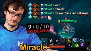 Miracle- SHOWS his fan this PERFECT CARRY Game against No!ob