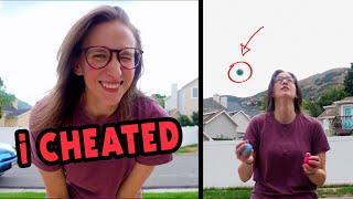 how I CHEATED at a juggling contest