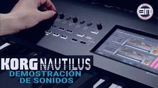 Korg Nautilus │demostración de sonidos (no talking)