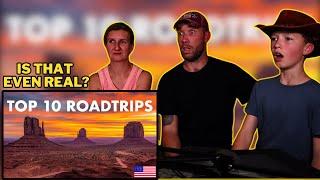 Graham Family Reacts TOP 10 USA ROADTRIPS