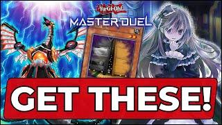 BEGINNER GUIDE MASTER DUEL 2025 DONT WASTE UR GEMS GET THESE CARDS FIRST! WHAT TO GET FIRST!