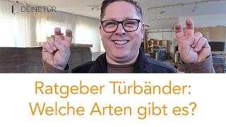 Türbänder und Türschaniere: Arten und Unterschiede - Tectus schnell erklärt