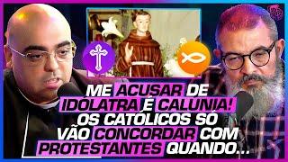 OS CATÓLICOS ADORAM os SANTOS ou NÃO? PADRE E PASTOR DEBATEM