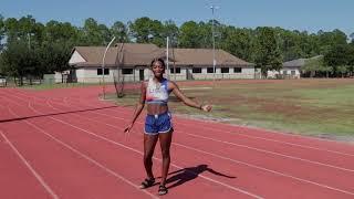 Tamari Davis, track star