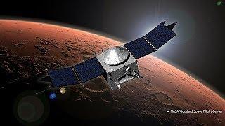 Maven spacecraft enters Mars orbit on a mission to discover planet's past