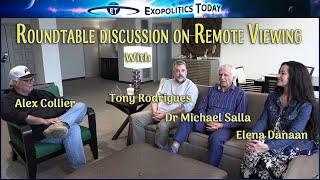 Roundtable discussion, Remote Viewing, Tony Rodrigues, Elena Danaan, Alex Collier & Dr Michael Salla