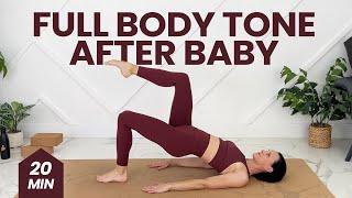 Full-Body Postpartum Workout (20-Minute Tone After Pregnancy)