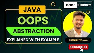 Java Abstraction Explained with Real-Life Examples