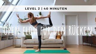 40 Minuten Open Flow für den Rücken | doktor yoga