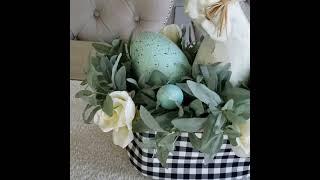 Last Minute Easter Centerpiece | Easy Easter Decorations | #shorts
