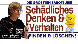 Verhalten ändern | Schlechte Gewohnheiten & negatives Denken stoppen | Vera F Birkenbihl