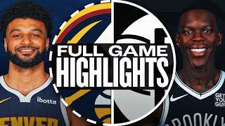 NUGGETS at NETS | FULL GAME HIGHLIGHTS | October 29, 2024