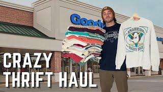 Huge Goodwill Bins Thrift Haul 2023 | Vintage Clothing