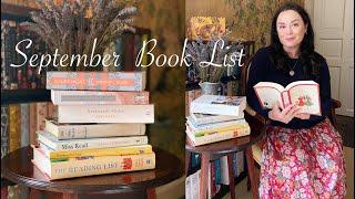 Books to Read in September / An Early Autumn Reading List